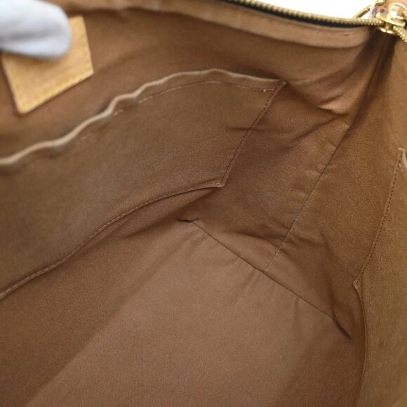 LOUIS VUITTON Palermo PM Shoulder Hand Bag Monogram Leather Brown - Picture 7 of 13